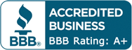 Accredited Business BBB Rating: A+